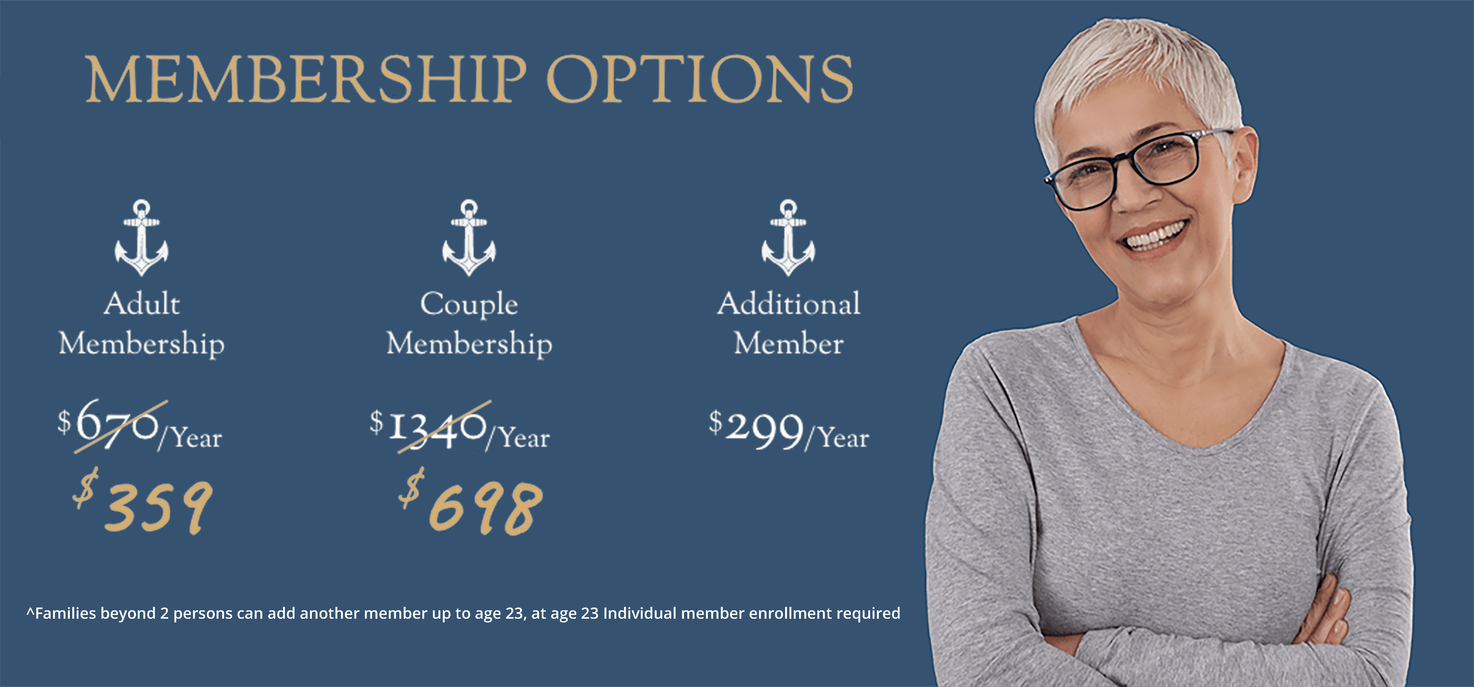 Membership Options graphic